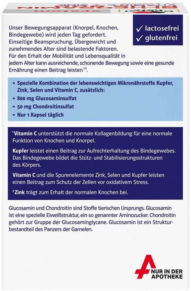 Doppelherz® system Doppelherz Glucosamin Plus 800 system Kapseln 60 St
