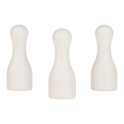 Halmakegel.com Halmakegel - Bigfoot XL - 25x60mm - weiss 255640