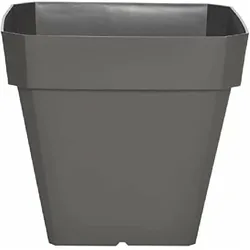 Riviera, Blumentopf, Blumentopf Grau karriert 40 x 40 cm (40 x 40 x 38.80 cm)