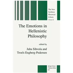 The Emotions in Hellenistic Philosophy, Fachbücher von Troels Engberg-Pedersen, Juha Sihvola