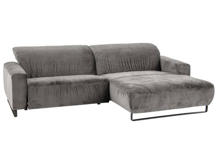 Ecksofa Eindhoven Basic Candy / Farbe: Stone / Material: Stoff Basic