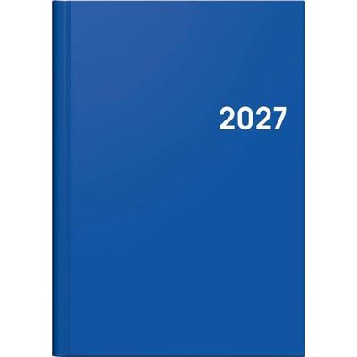 BRUNNEN 1079661037 Buchkalender Mod. 796 2027 A5, Kunststoff, blau