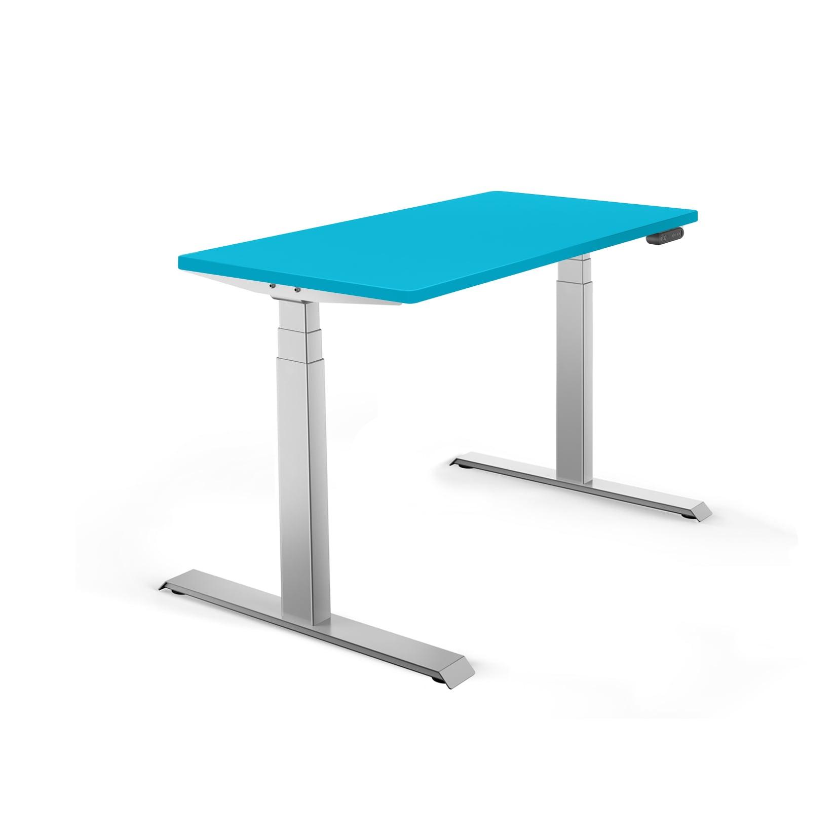 Schaff Elektrisch Höhenverstellbarer Schreibtisch REC 140x60 cm Blau140x60