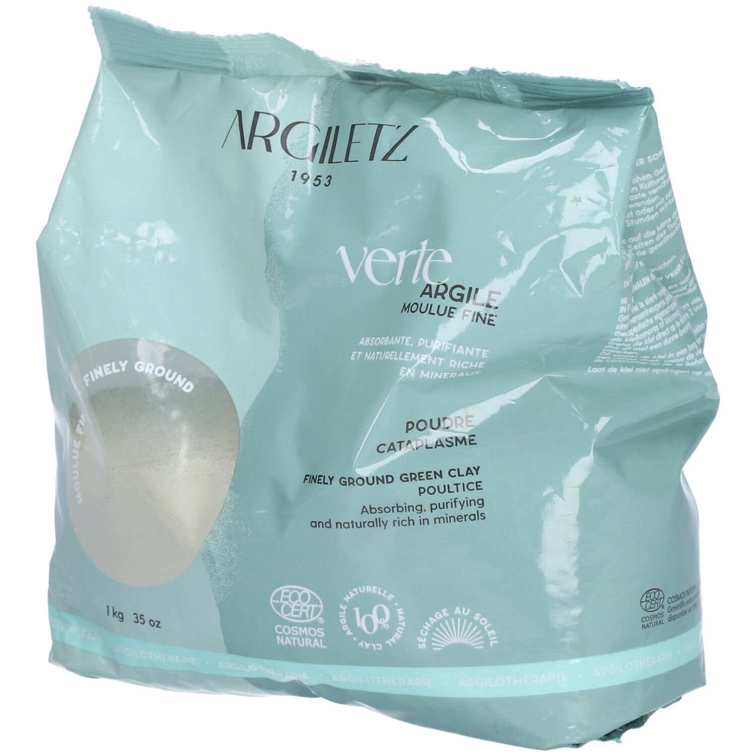Argiletz Heilerde grün Plv fein Btl 1 kg Puder