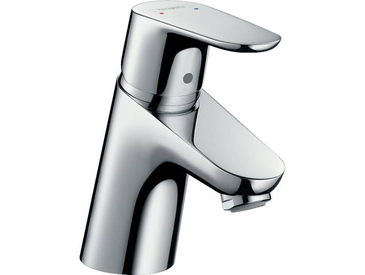 Hansgrohe - Mitigeur De Lavabo 70 Bonde Push-open Chromé Focus