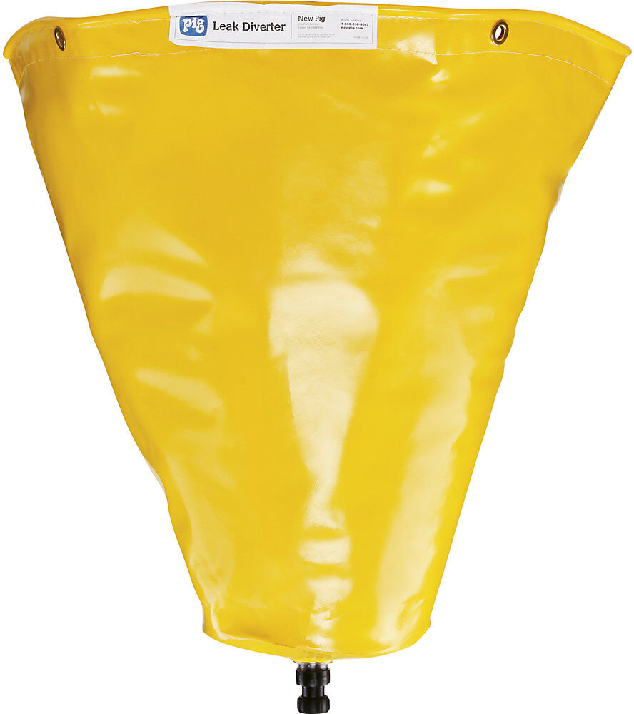 Leckagen-Umleiter für Rohre, BxH 610 x 610 mm, gelb PIG