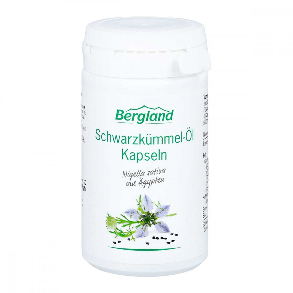 Bergland GmbH Schwarzkümmel-Öl Kapseln 01278921