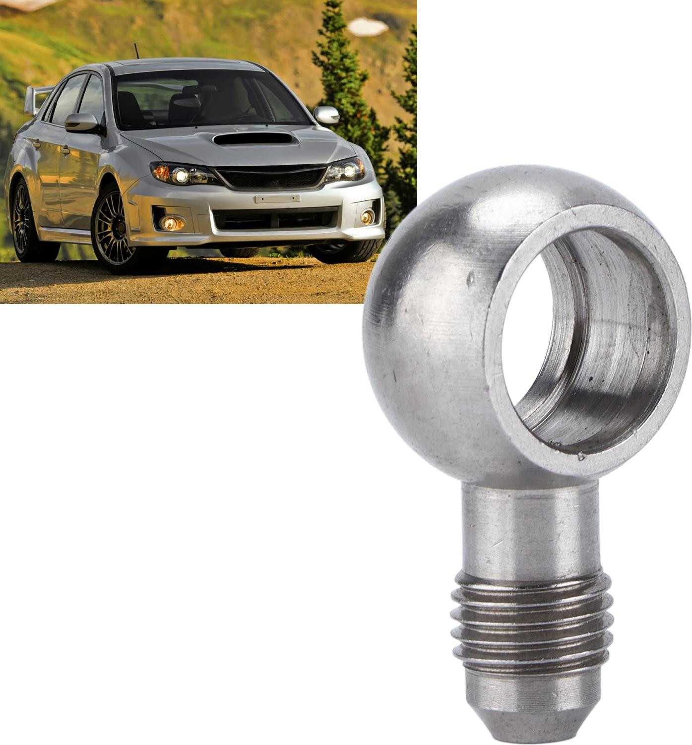 Gistuch Turboflange Banjo Adapter, 4AN naar M14, Roestvrij Staal, Geschikt voor 414-02101-006