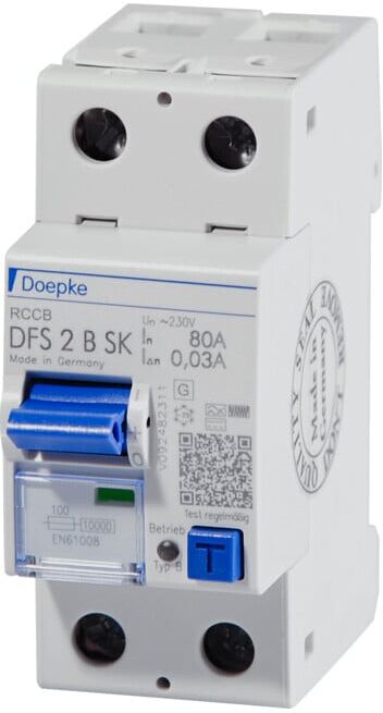Doepke Disjoncteur différentiel DFS2 025-2/0,03-B SK (09124598)