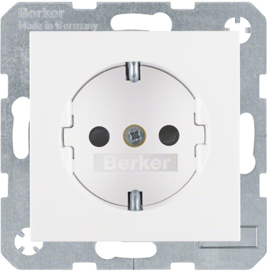 Berker Schuko-Steckdose pws matt 41231909)