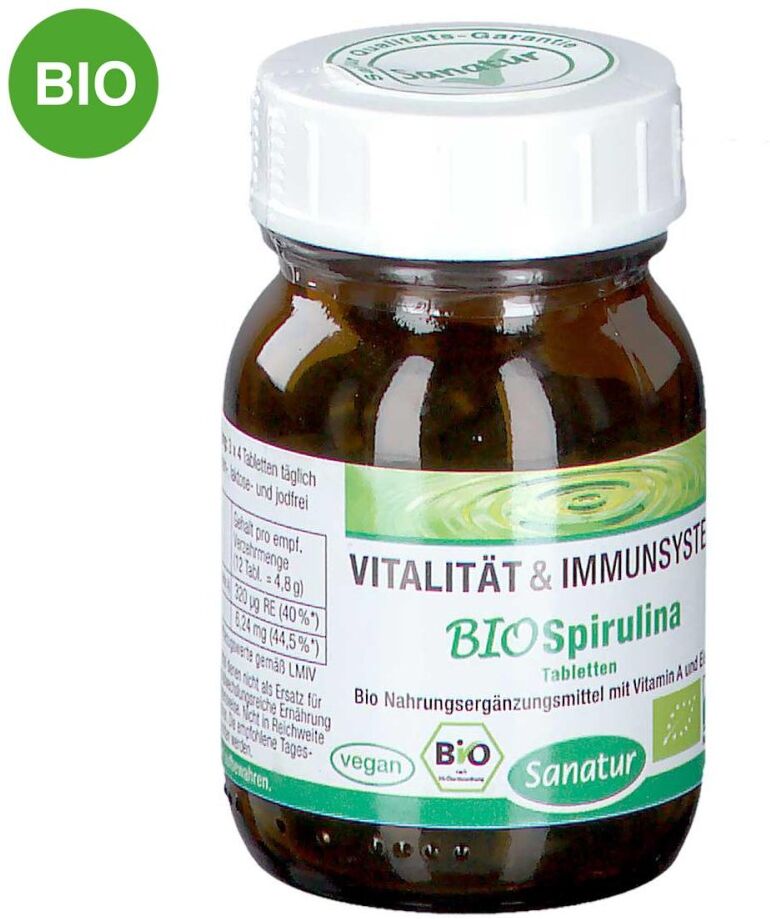 Biospirulina Mikroalgen Naturland Tabletten