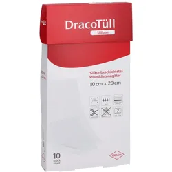 DracotÜll Silik.10x20cm Silikonbesch.wundkont.aufl 10 St