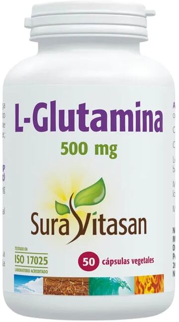 Sura Vitasan L-Glutamine 500 mg 50 VCaps