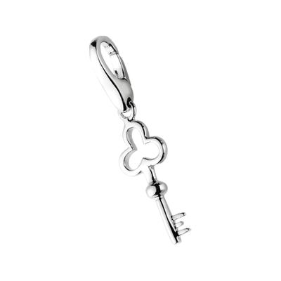 Charm Schlüssel "Schlüssel, Silber 925", silber, GIORGIO MARTELLO MILANO, Charms, Damen, Silber 925 (Sterlingsilber)