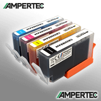 4 Ampertec Tinten ersetzt HP N9J74AE 364XL Multipack KCMY SM596EEAM