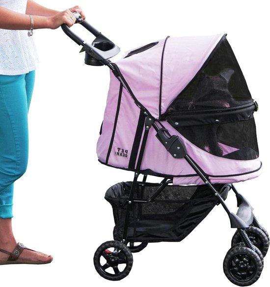 Famanu Kinderwagen Hundenbuggy - Rosa Diamant