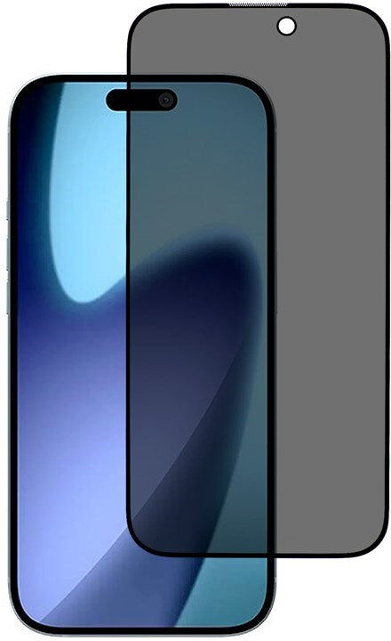 INCOVER iPhone Air - Full Fit Hærdet Skærmbeskyttelsesglas - Privacy Funktion - Gennemsigtig