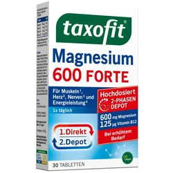 Taxofit Magnesium 600 FORTE Depot Tablet 30 St