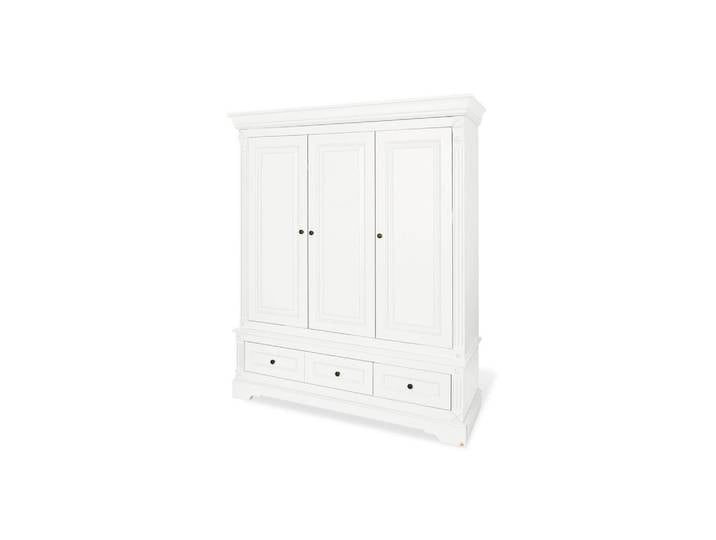 Pinolino Babykleiderschrank Pinolino Emilia, Weiß, 4 Fächer, 2 Schublade(n) Schubladen, 178x208x58 cm, Babymöbel, Babykleiderschrank