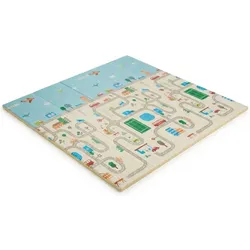 Relaxdays, Spielteppich + Spielmatte, Spielmatte (180 x 200 cm)