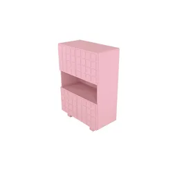 Highboard   ¦ rosa/pink ¦ Maße (cm): B: 84,3 H: 120