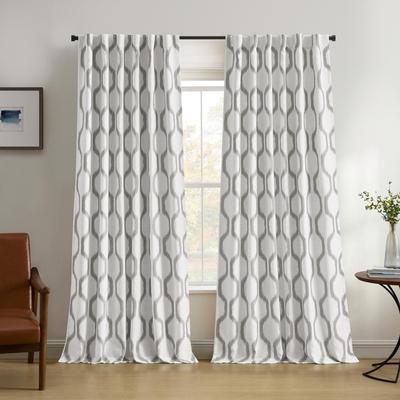 Threadmade Renzo Rod Pocket Back Tab Window Curtain