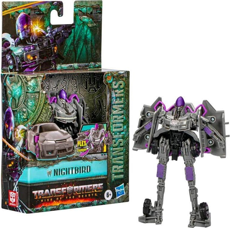Hasbro Transformers Rise of the Beasts Flex Changers Nightbird F4638