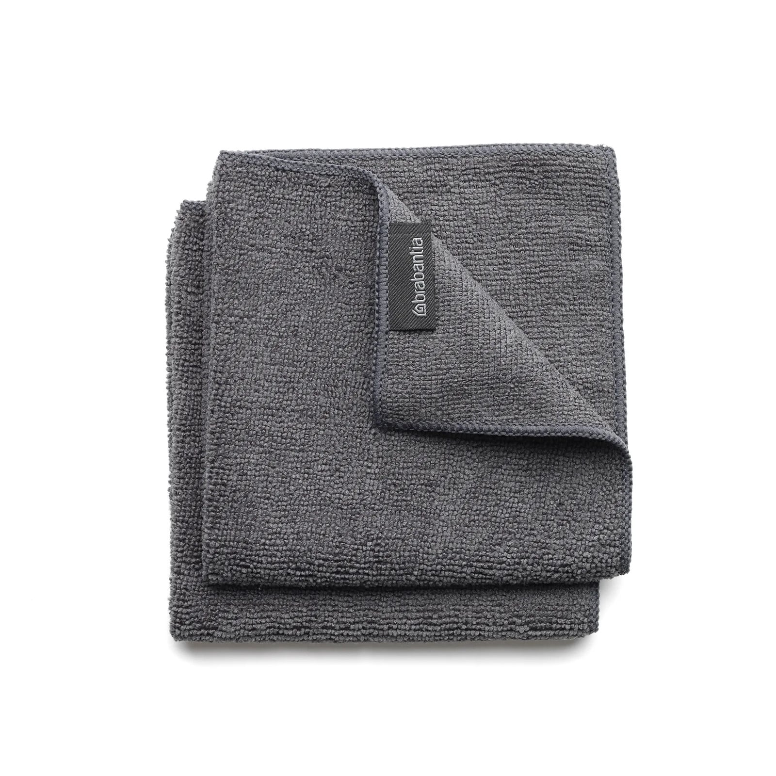 Brabantia Microvezeldoek 2-pack Donkergrijs