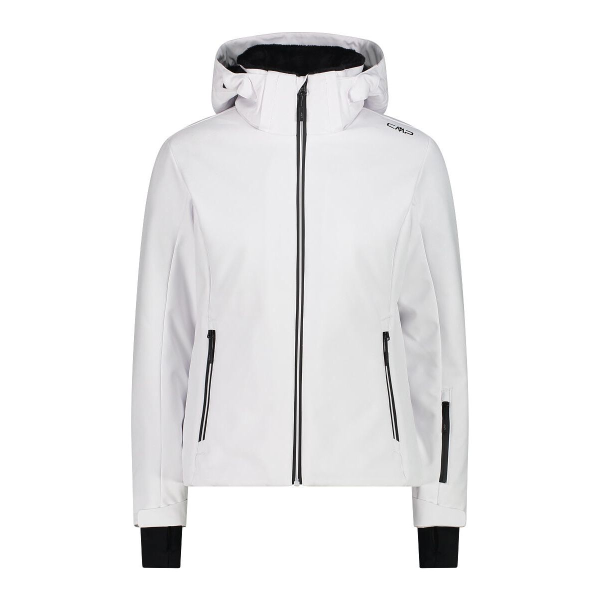 CMP Woman Jacket Zip Hood bianco (A001) 46 34W3976-A001-46