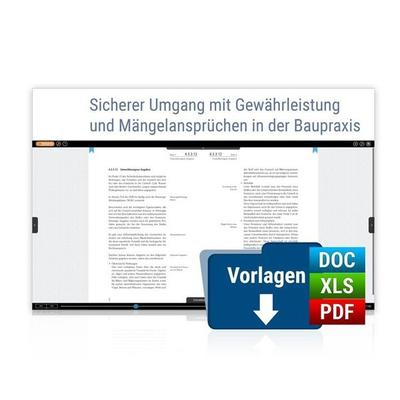 Sicherer Umgang mit Gewährleistung und Mängelansprüchen in der Baupraxis, Sonstige von , Forum Verlag Herkert, 978-3-86586-939-5