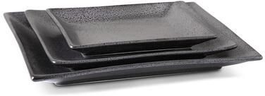 Stone Lain Valencia Porcelain Dinnerware Set, 3-Piece Serving Trays