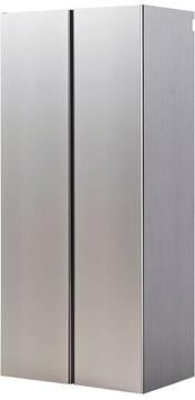 Nova Series Wood Utility Storage Garage Cabinet in Metallic Gray