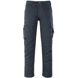 MASCOT Rhodos Hose mit Schenkeltaschen FRONTLINE Schwarzblau 45 - 07279-154-010-90C45 - Schwarzblau