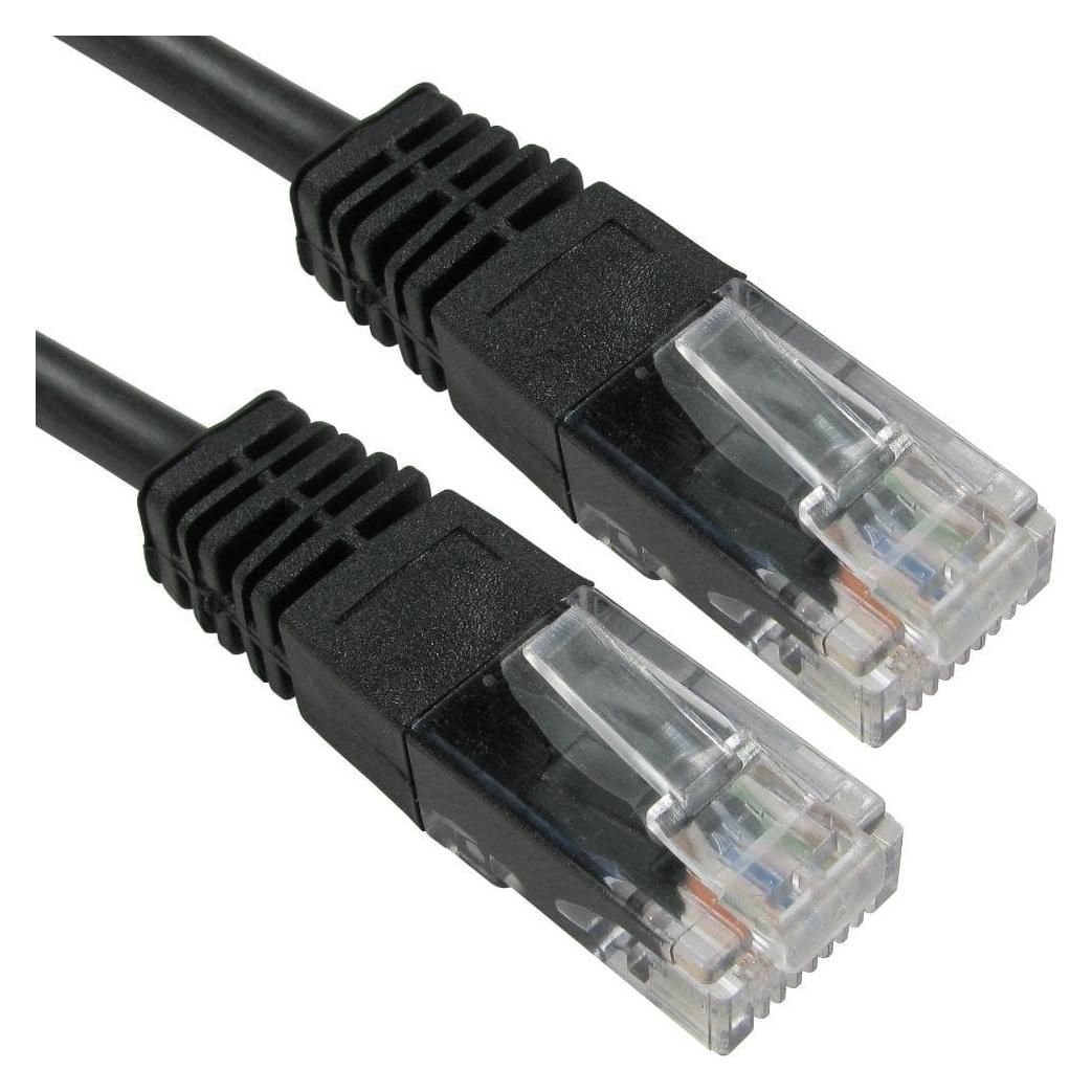 Cables Direct CDL 6m Cat5e Cbl - Black 26AWG (CAT5e, 6 m) (URT-606K)