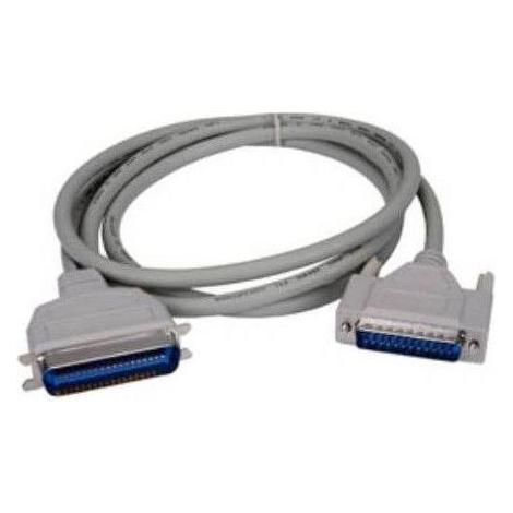 NO NAME Cable imprimante parallele DB25 (3 m, Parallel (Drucker)) (Cable imprimante parallele DB25)