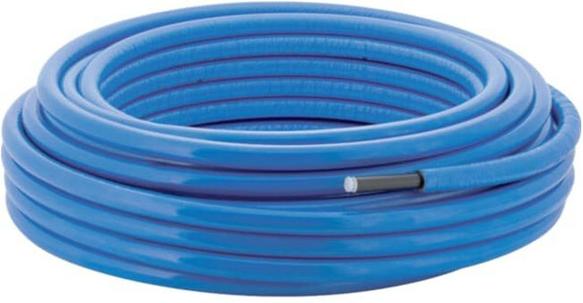 Geberit Tube système Mepla ML d 20, isolation 13 mm, rond pré-isolé, bleu (014753)