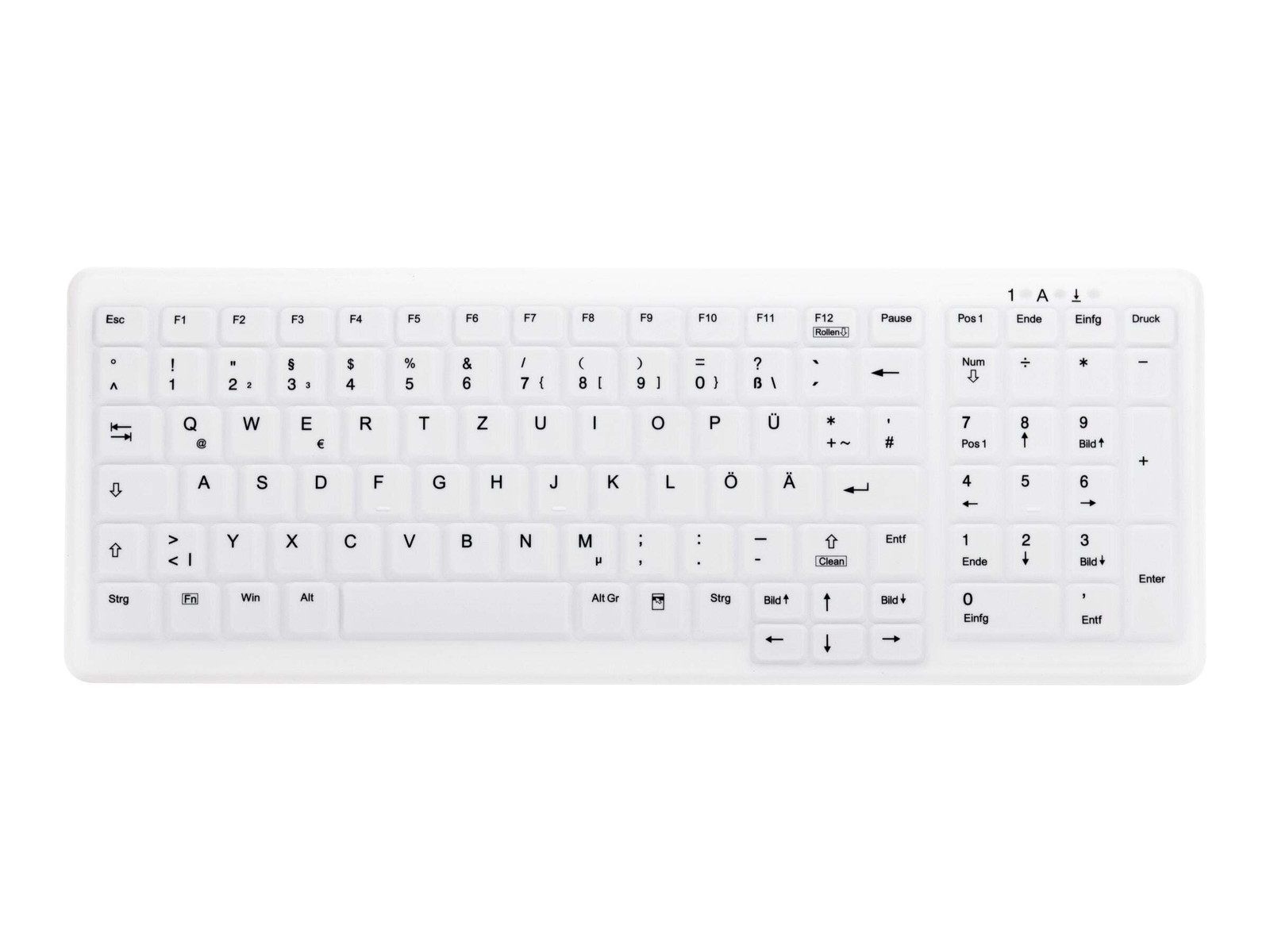 Cherry Active Key MTA AK-C7000 Draadloos Toetsenbord DE-layout Wit