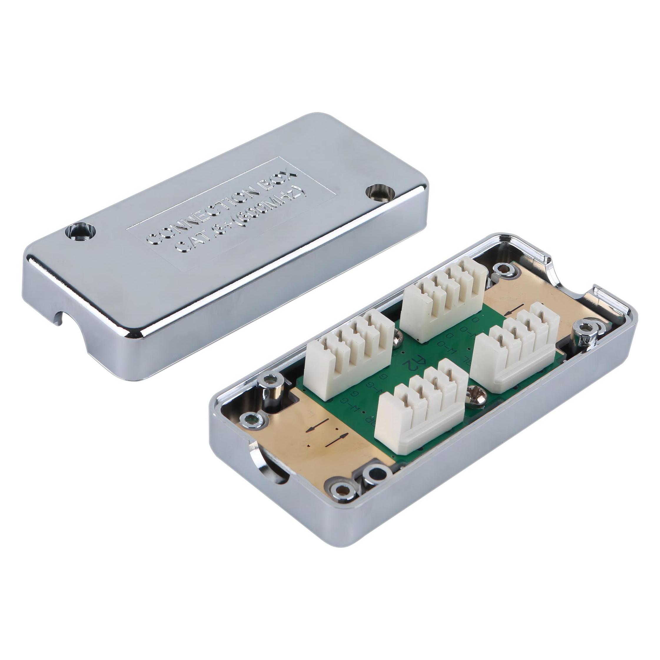 equip Stecker Verbindungsmodul C6 geschirmt (Kabel Verbindungsbox) (135623)