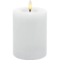 Stumpenkerze LED WINTER (DH 7,50x10 cm) - DH 7,50x10 cm