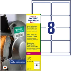 Avery, Etiketten, Ultra-Resistente Folien-Etiketten