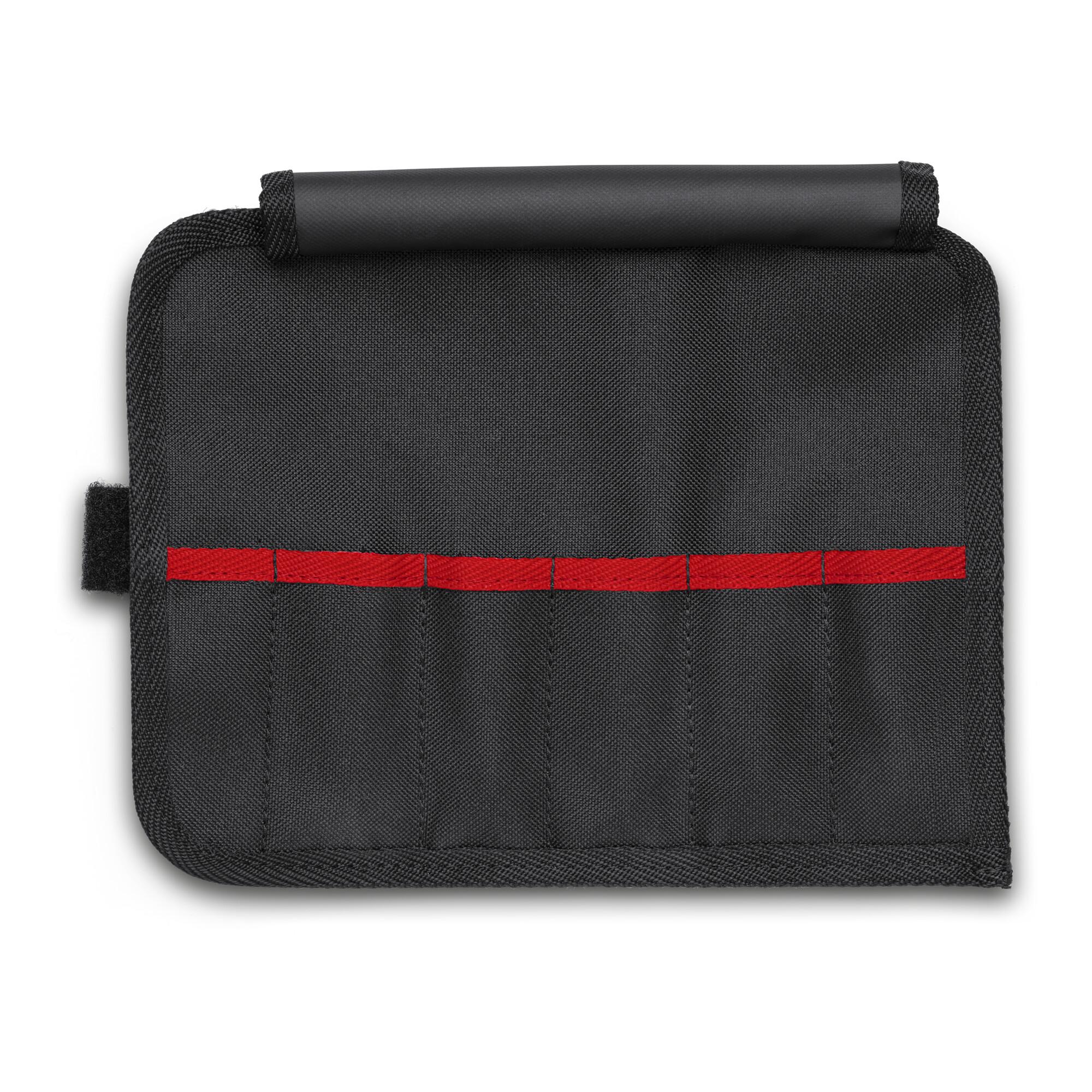 KNIPEX 00 19 92 V01 LE Werkzeug-Rolltasche für isolierte Pinzetten 5 Fächer 90 mm)