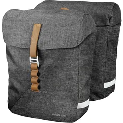 Racktime Doppeltasche Heda grau