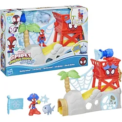 Hasbro - Marvel Spidey und seine Super-Freunde Water-Webs Spidey Insel