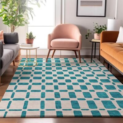 Addison Rugs Premium Washable Super Soft Modern Hope Mayfield Rug