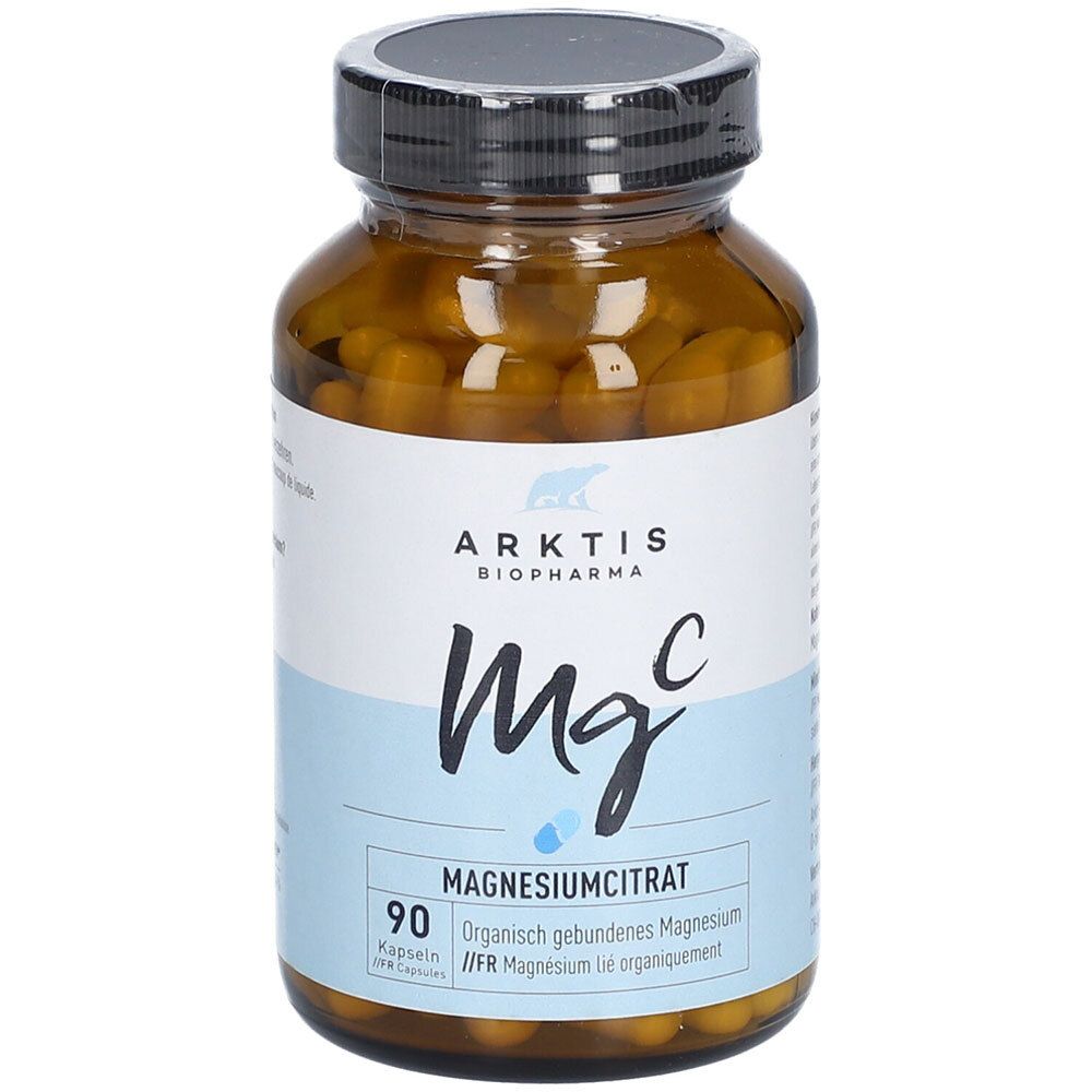 Arktis Magnesiumcitrat Mg C Kapseln 90 St