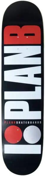 Skateboard Deck Plan B Team (8" - Red)