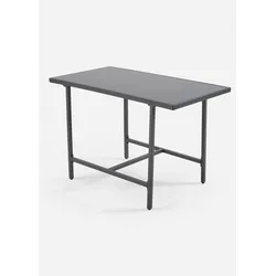 bonprix Gartenmöbel Set (5-tlg. Set), schwarz, Gr.Onesize, Stilvoller Genuss im Freien, auch auf kleinen Balkonen