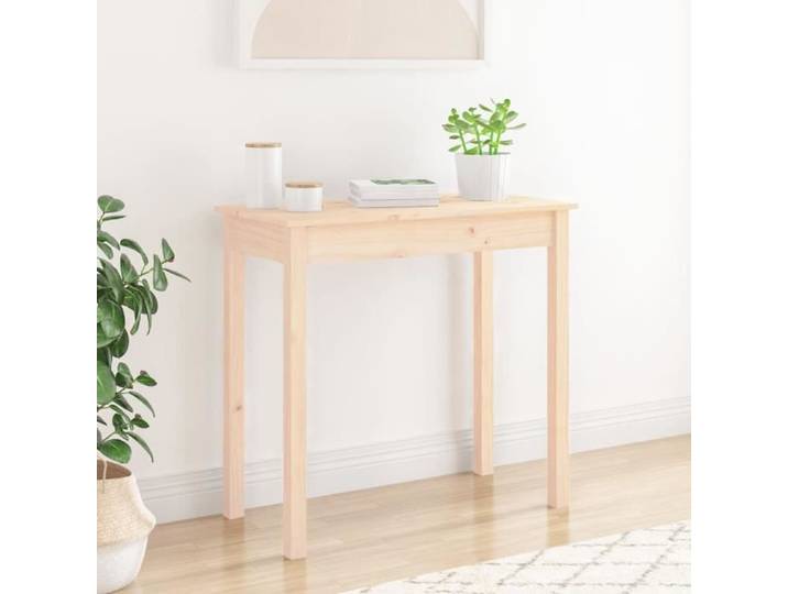 Table console 80x40x75 cm Bois massif de pin 814244