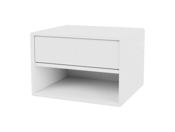 Montana Dash Nachttisch New white, incl. suspension