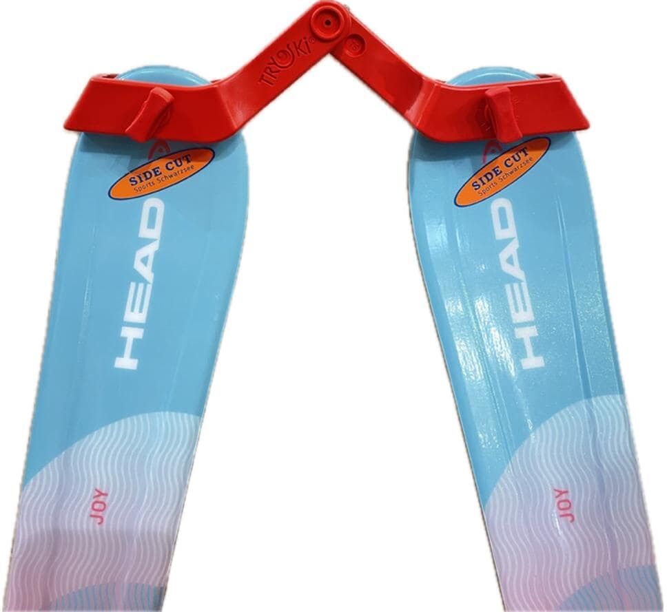 Ski- und Snowboardträger "TrySki Techno Synthetic Skilernhilfe", rot, BefestigungenB:23,5cm H:3,5cm L:11cm, Ski- und Snowboardträger, B:23,5cm H:3,5cm L:11cm rot Einheitsgröße